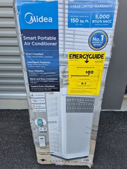 Midea 5,000 btu portable air conditioner