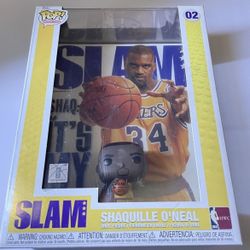 Funko POP! Magazine Covers SLAM Shaq Shaquille O'Neal #02 LA Lakers Vinyl NEW