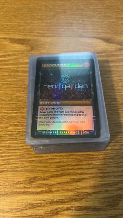 EDC Neon Garden Trading Cards