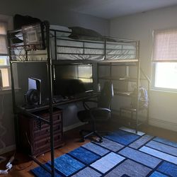 Rowley twin loft bed