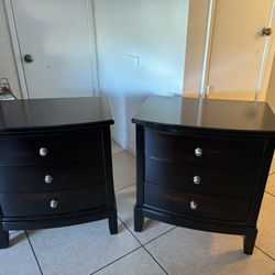 Black Nightstands