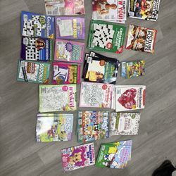 Bulk Magazines, Crossword Puzzles, Word Search, Sudoku And Coloring Books