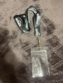 Official Amazon lanyard with ID holder