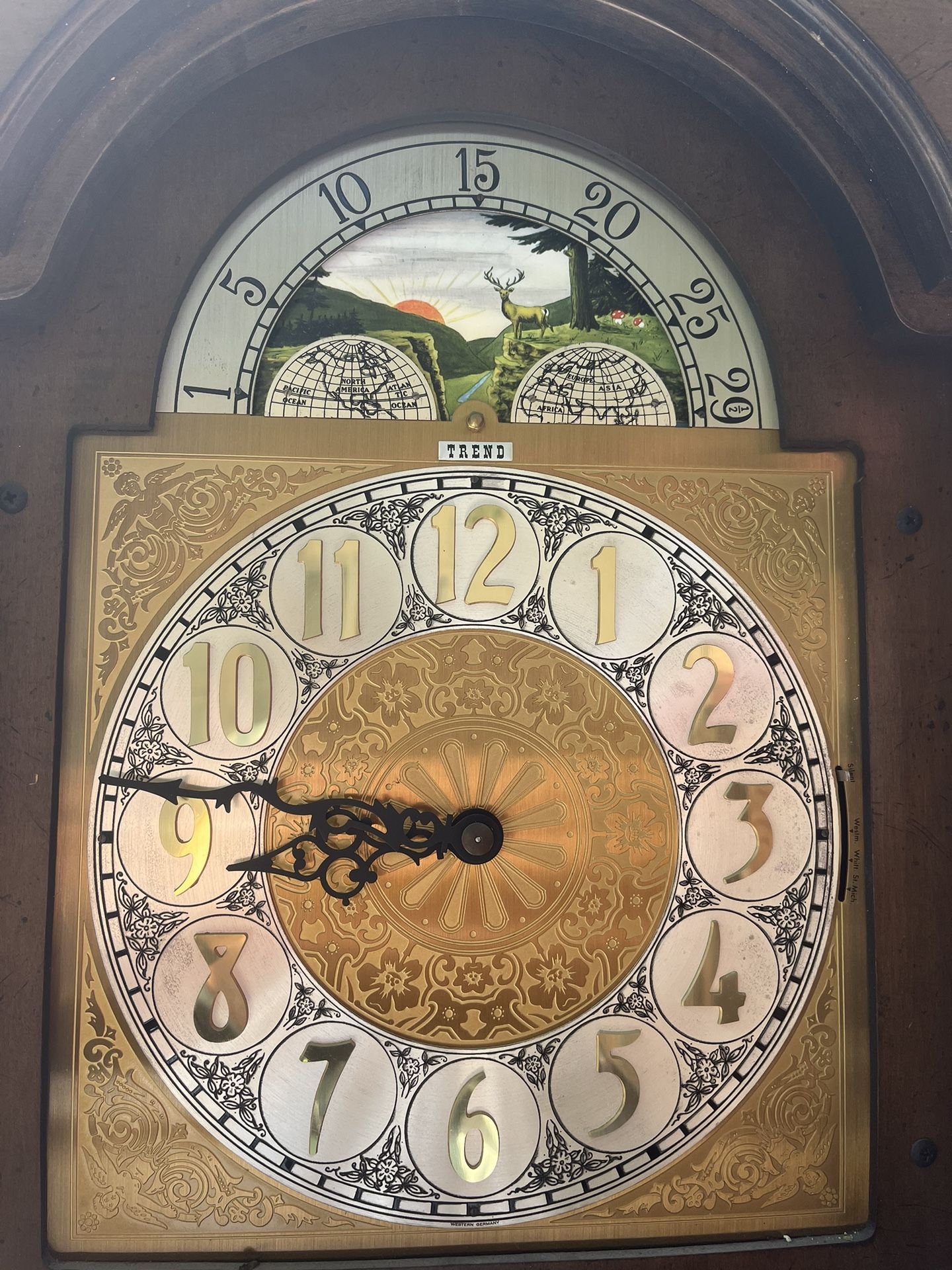 grandfather clock trend