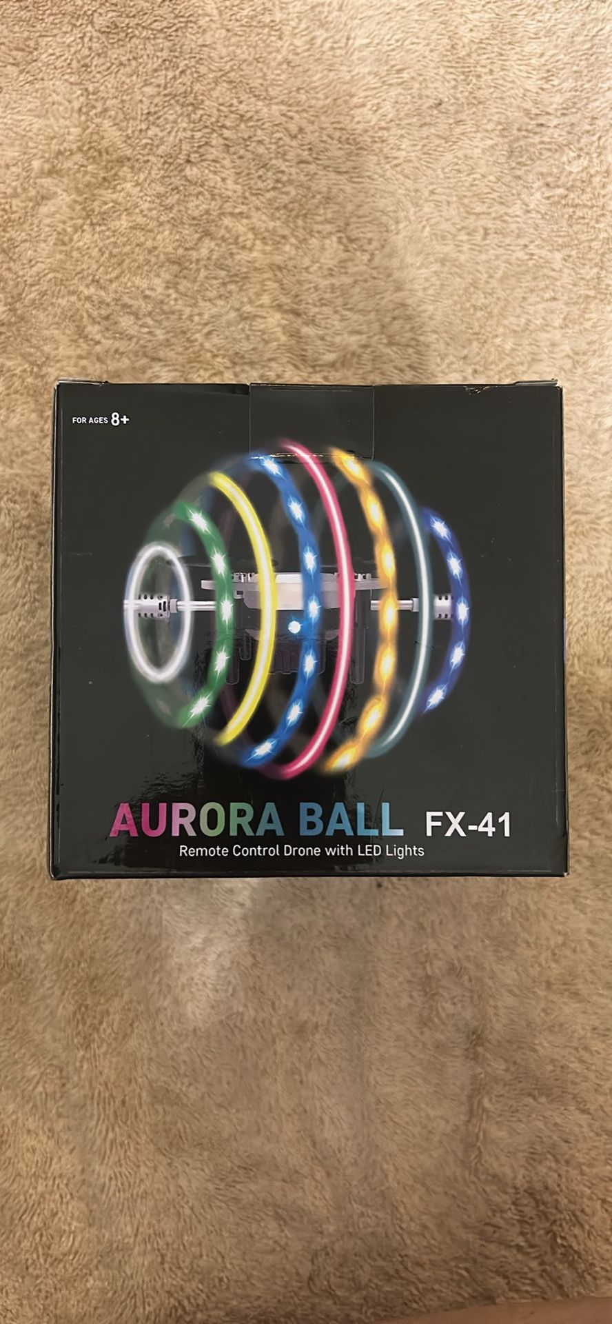 Mini Drone W/LED Ring (Aurora Ball)