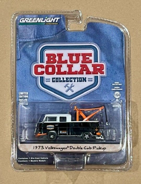 Greenlight Blue Collar Volkswagen Pickup