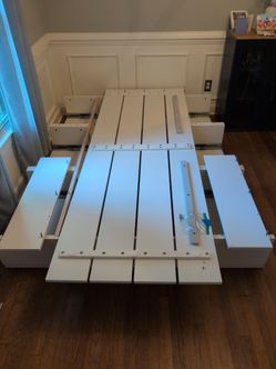 Ikea Queen Bed "NORDLI" preassembled