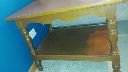 Night stand table Hardwood 