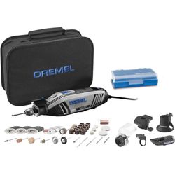 Dremel 4300-5/40 Corded Rotary Tool, Variable Speed with 5 Attachments, 40 Accessories & Dremel Soft Case, 1.8A/120Volts