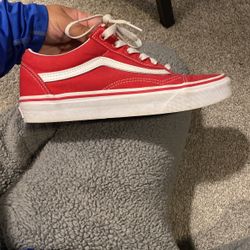 Red Vans 