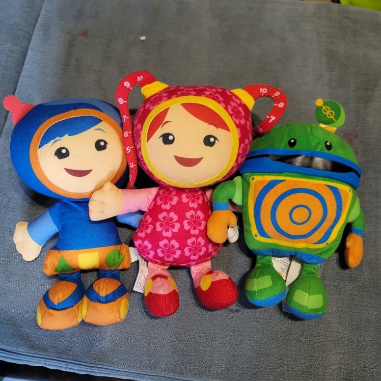 Team UmiZoomi Plush Dolls