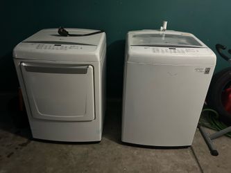 LG washer and Dryer XL