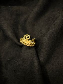 14k 19.5 Octopus / Tentacle Ring