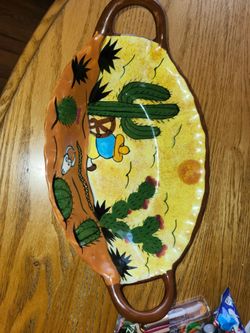 Mexican pottery bowl