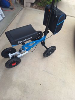 Knee Scooter Brand New With Large Front Wheels