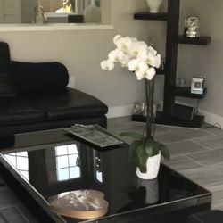 Coffee Table Black Mirror 