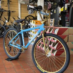 BMX - Powder Blue And Gold