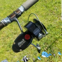 Vintage Fishing Pole Reel Mitchell