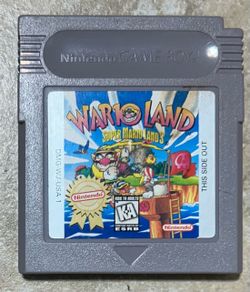 (Game Boy) Wario Land Super mario land 3 players choice
