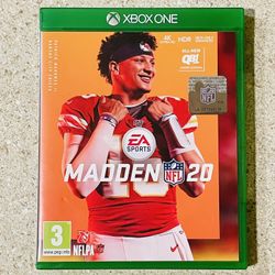 Madden 20 XBOX ONE!