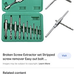 Screw Extractor Set