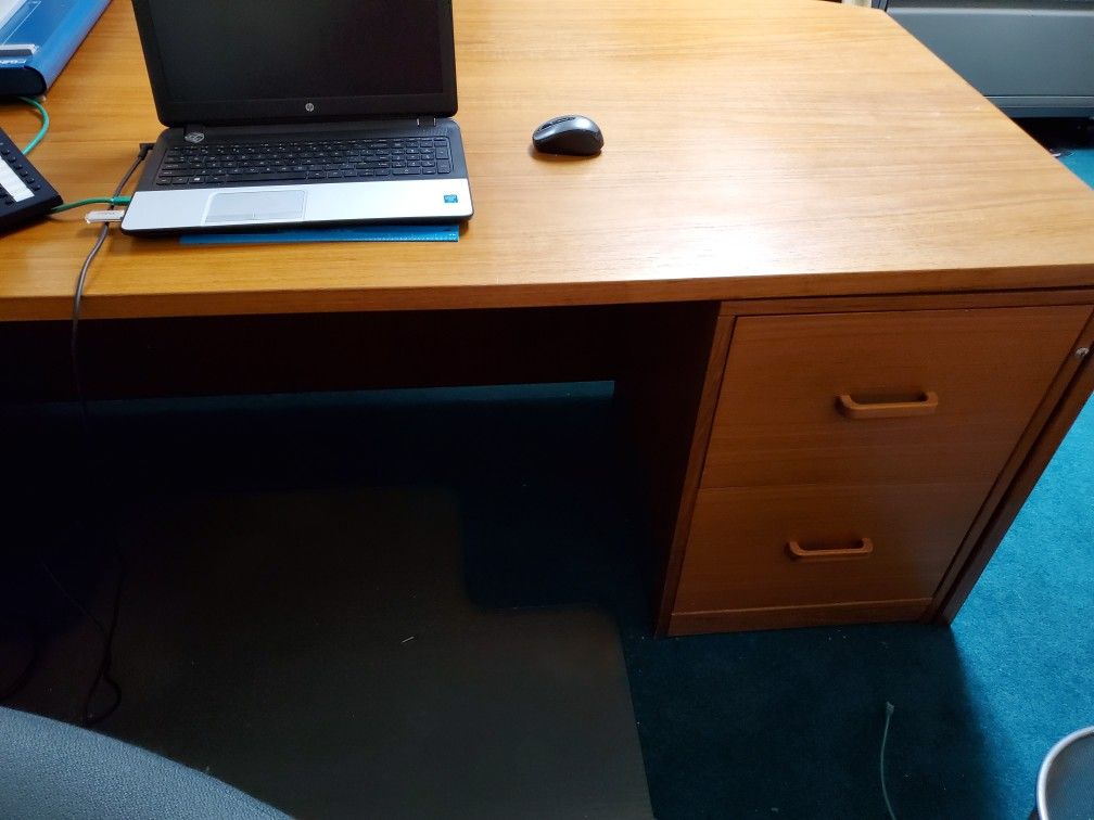 Large Teakwood Desk