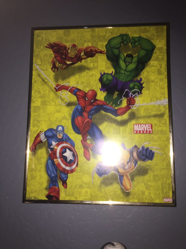 Avengers Picture With Frame For In Buckeye Az Offerup Avengers Picture With Frame Buckeye