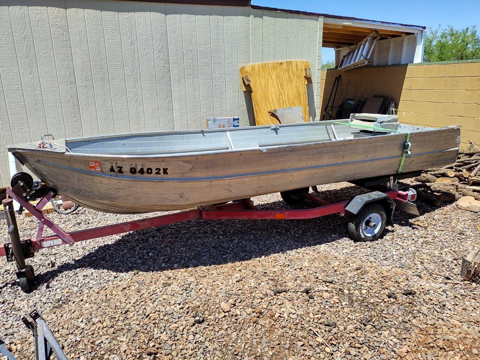Aluminum Boat And Motor