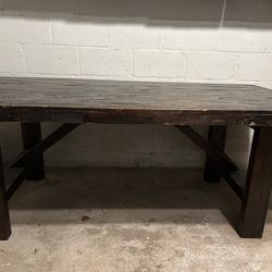 Wooden Dinner Table For Up To 8 Seats (Price negotiable)