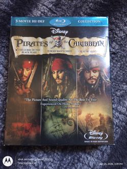 Pirates of the Caribbean Trilogy (Blu Ray)