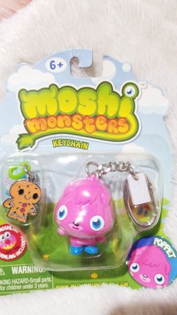 Moshi monsters keychain