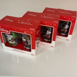 Six Disney Mickey Mouse Glasses