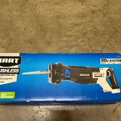 HART 20-Volt Battery-Powered Brushless Reciprocating Saw (Battery Not Included)