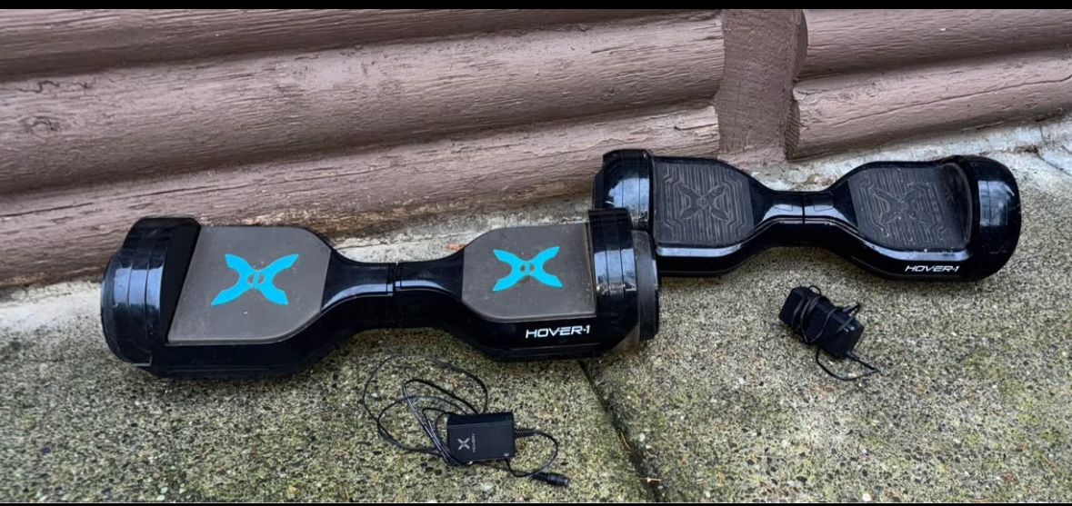 2 Hover-1 boards & chargers