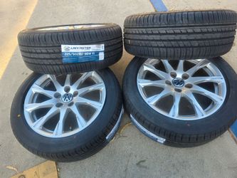 OEM 17 wheels & new tires for VW JETTA