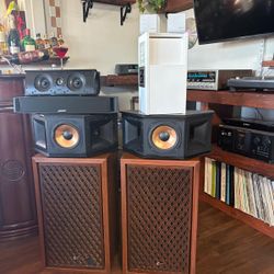 Sansui vintage sp-2000 Klipsch, center Bosé, white Bosé, Definitive center 