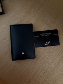 Montblanc Meisterstück Black Leather Wallet
