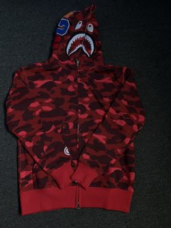 Red Bape Hoodie size large