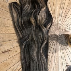 Long Dark Brown Hair Extensions Clip In 