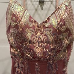 Gorgeous Pink Prom Formal Dress