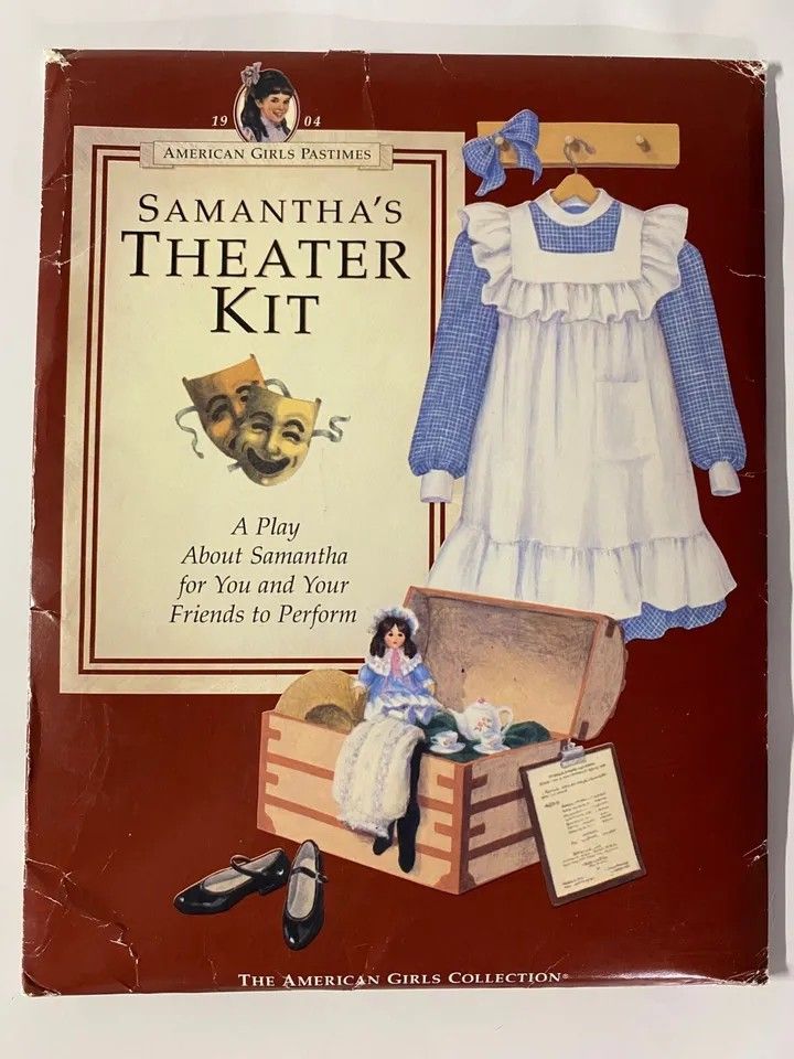 Vintage American Girls Doll Collection Samantha's Theater Kit: A Play for You & Your Friends to Perform