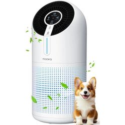 MOOKA Air Purifiers for Home Large Room up to 1095ft H13 HEPA Filter Air 
