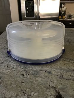 Cake taker with Deviled Egg and Pie Insert by Tupperware