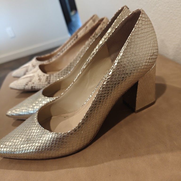 5 pairs Size 8 Women's Heels