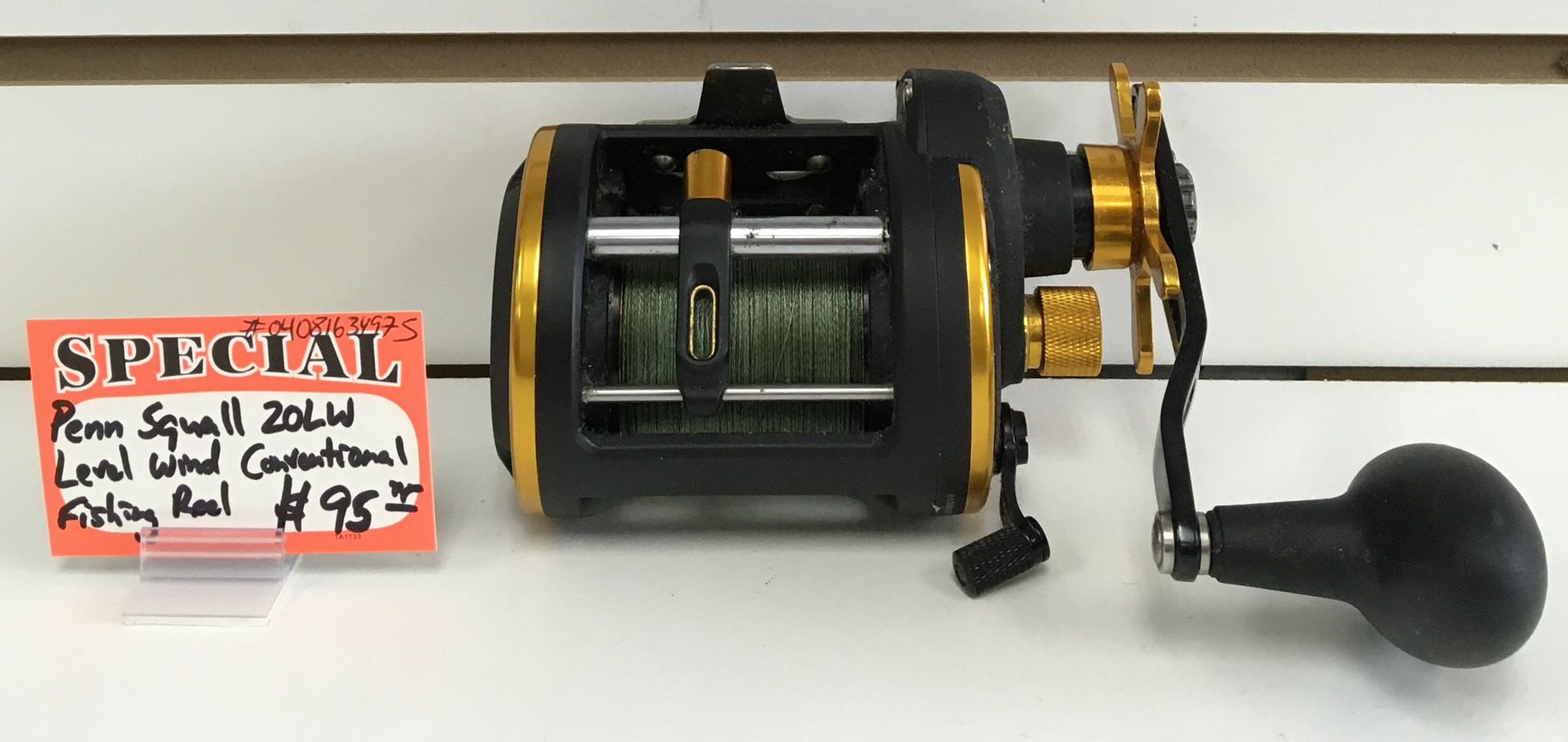 Penn Squall 20LW Level Wind Conventional Fishing Reel 