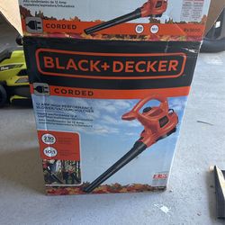 Black + Decker Corded Blower
