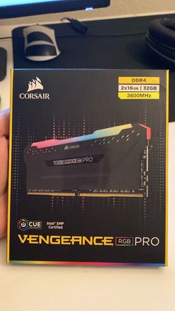 DDR4 RAM 32GB 2x16GB 3600MHz
