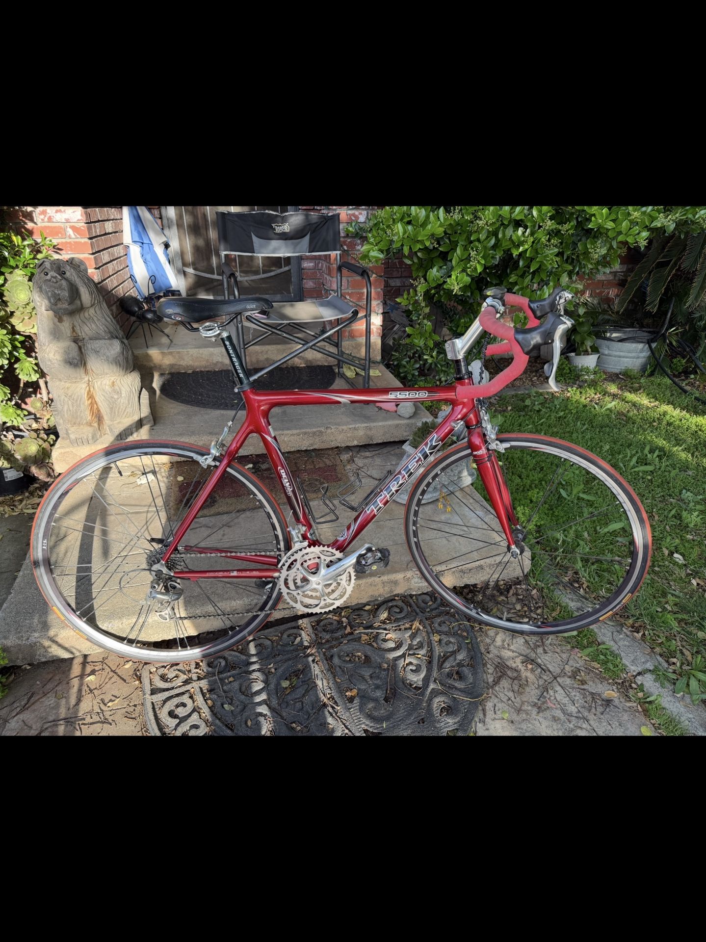 Track 5500 Road Bike, Carbon Fiber Frame In Great Shape
