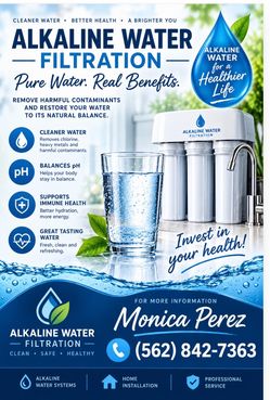 Pure and Healthy Alkaline Water Filtration System