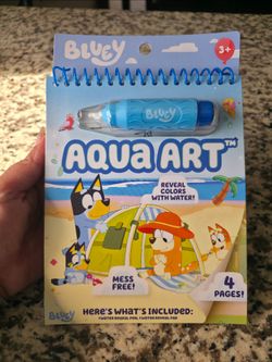 Bluey Aqua Art Water Reveal Activity Set